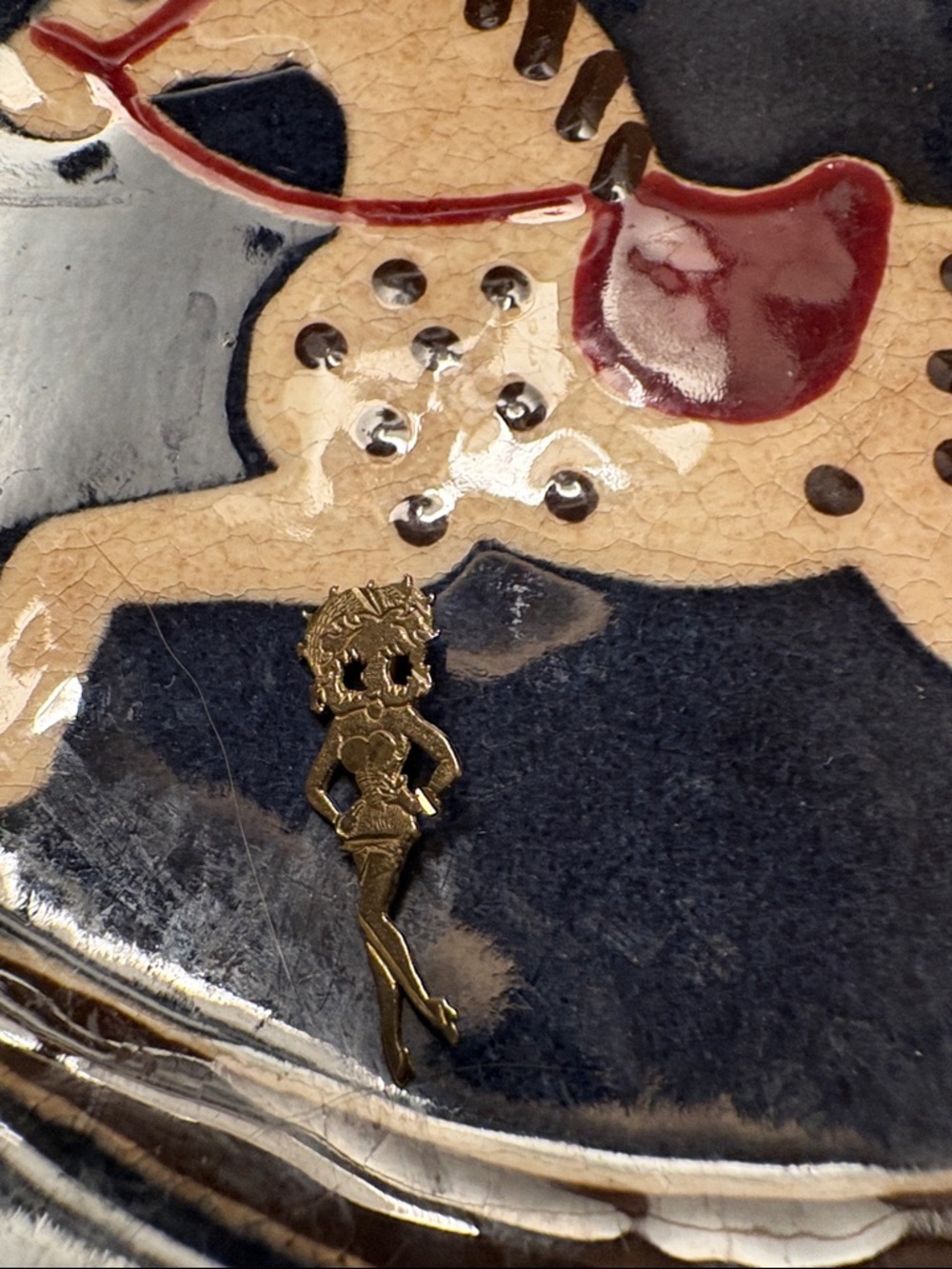 14k gold Betty Boop
Pendant - Picture 4 of 5